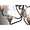 Maxim Lighting Goblet 9-Light 27" Wide Black / Satin Nickel Chandelier 26127CLBKSN - alternate 3